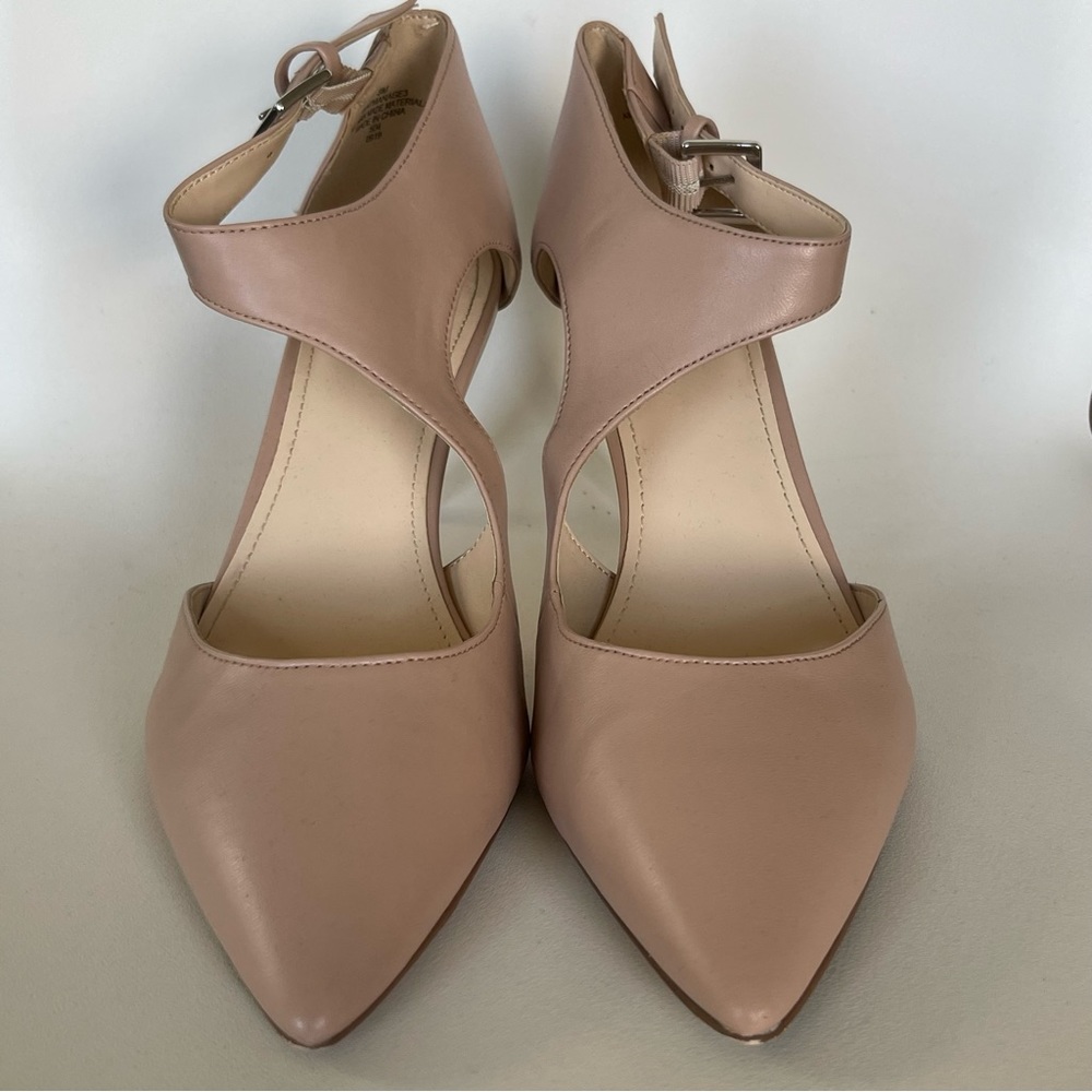 Nine West nude heels